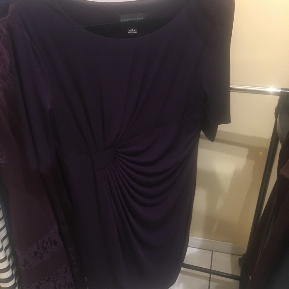 Connected Purple Dress